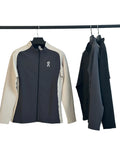 On Cloud Zip-Up Beige & Black