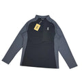On Cloud Zip Pullover Black & Grey