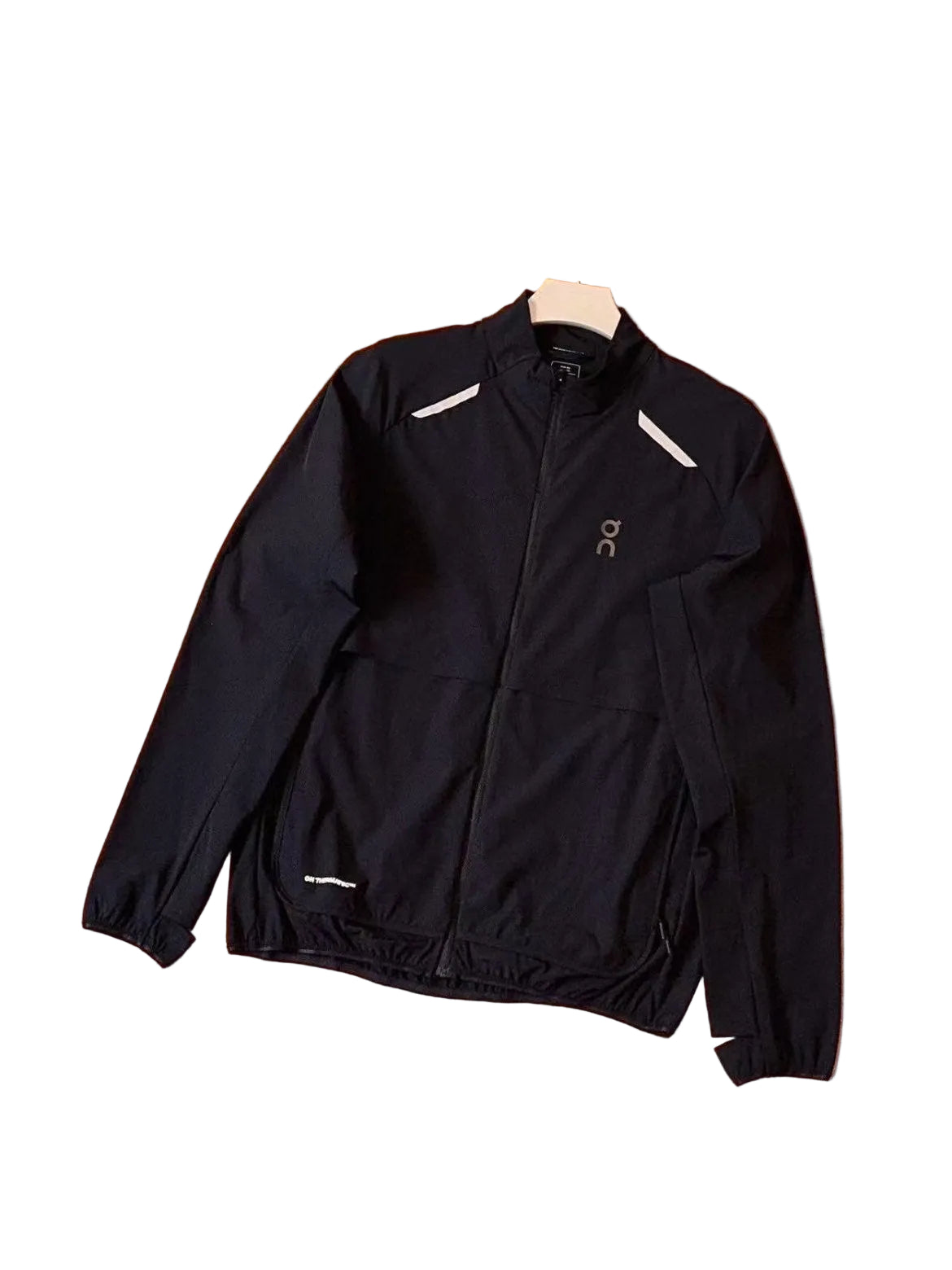 On Cloud Reflective Windbreaker Black